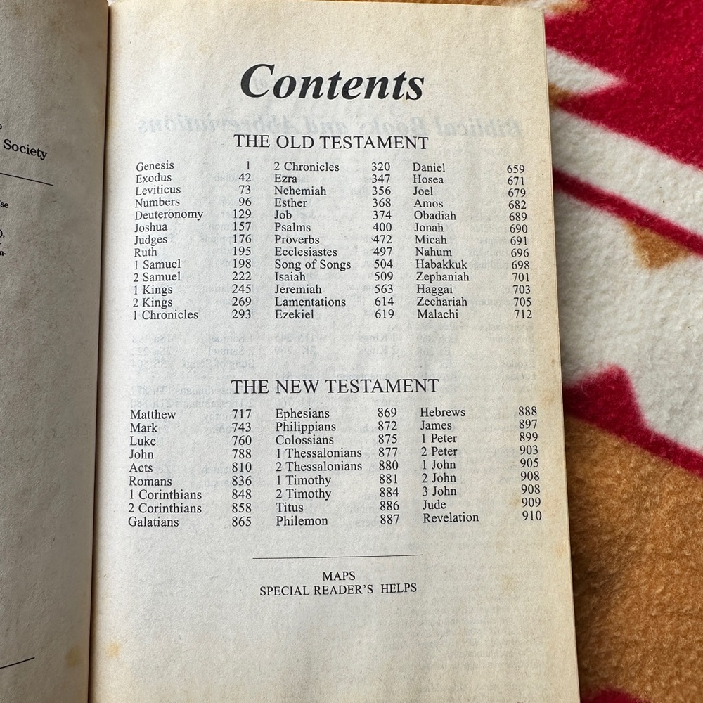 The holy Bible. The new international version. Copyright 1984 - Picture 4 of 5